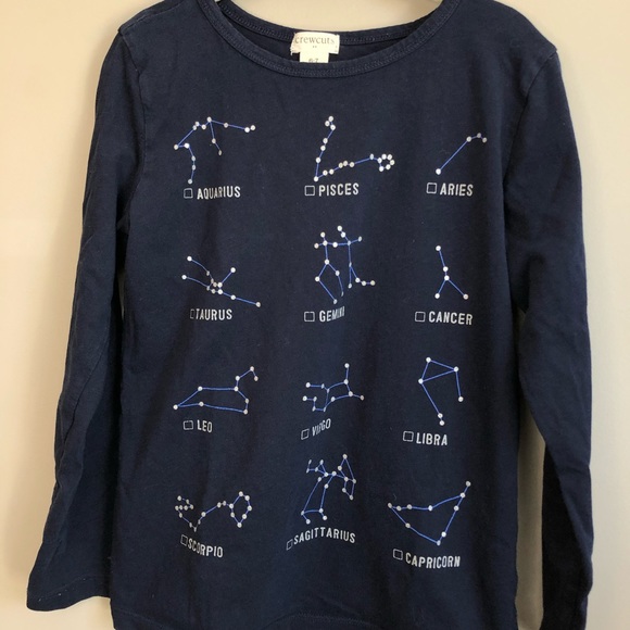 CREWCUTS long sleeve astrological T-shirt - Picture 2 of 3